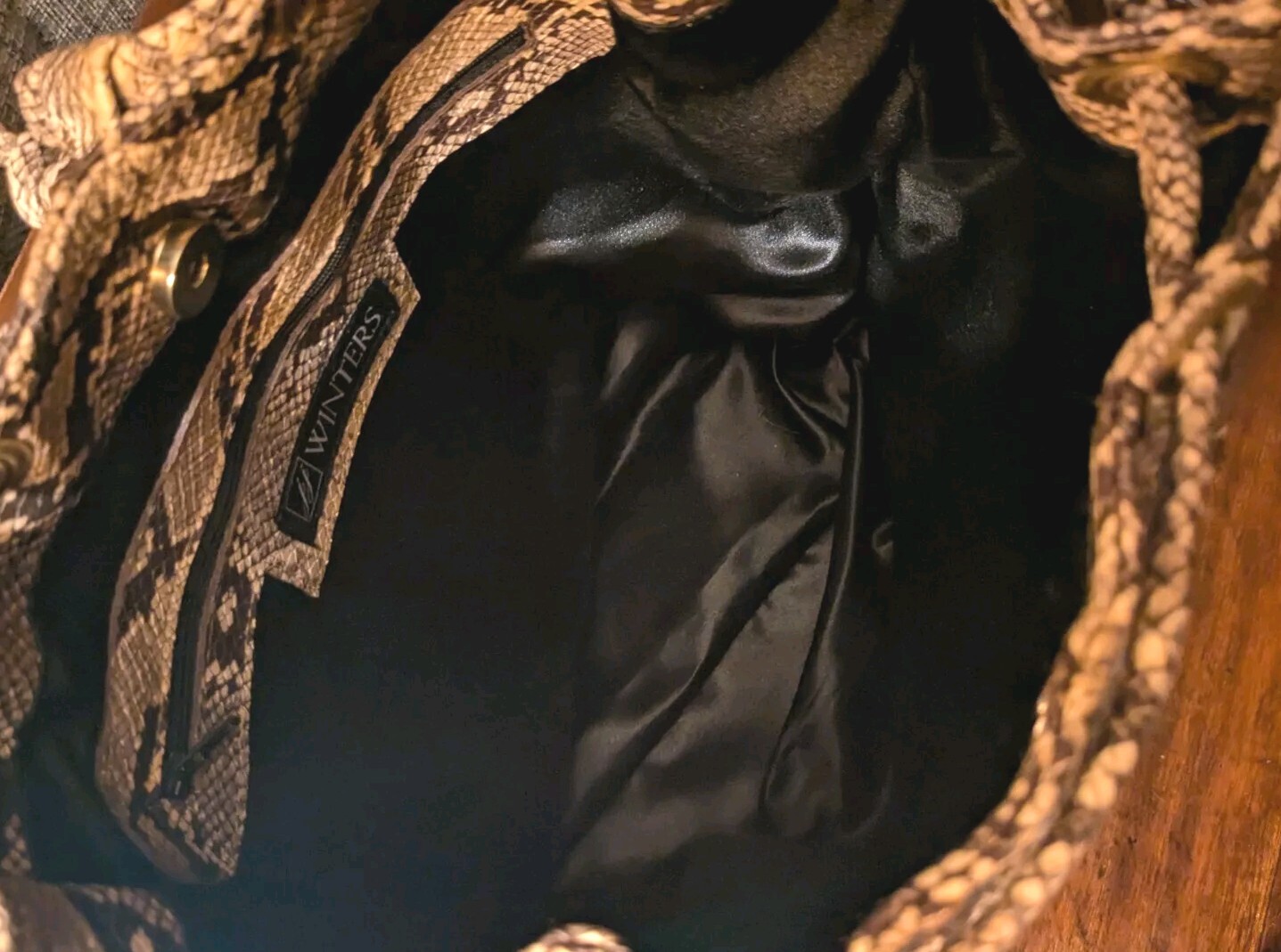 JJ Winters- Cleo (Real Python) Leather Convertibl… - image 13