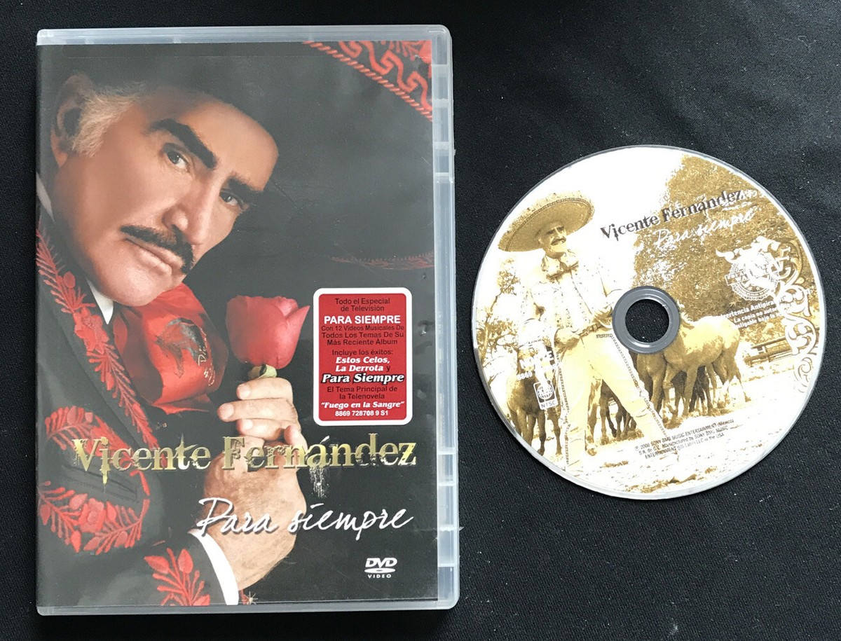 Vicente Fernandez: Para Siempre (DVD, NTSC Region Free, 2008