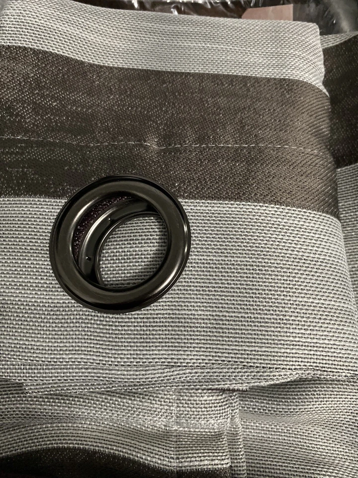 2 paneles de cortina de ojal de ahorro de energía JCP Home Studio, 50 X 84 pulgadas cada uno. NUEVO. Foto 3 de 4