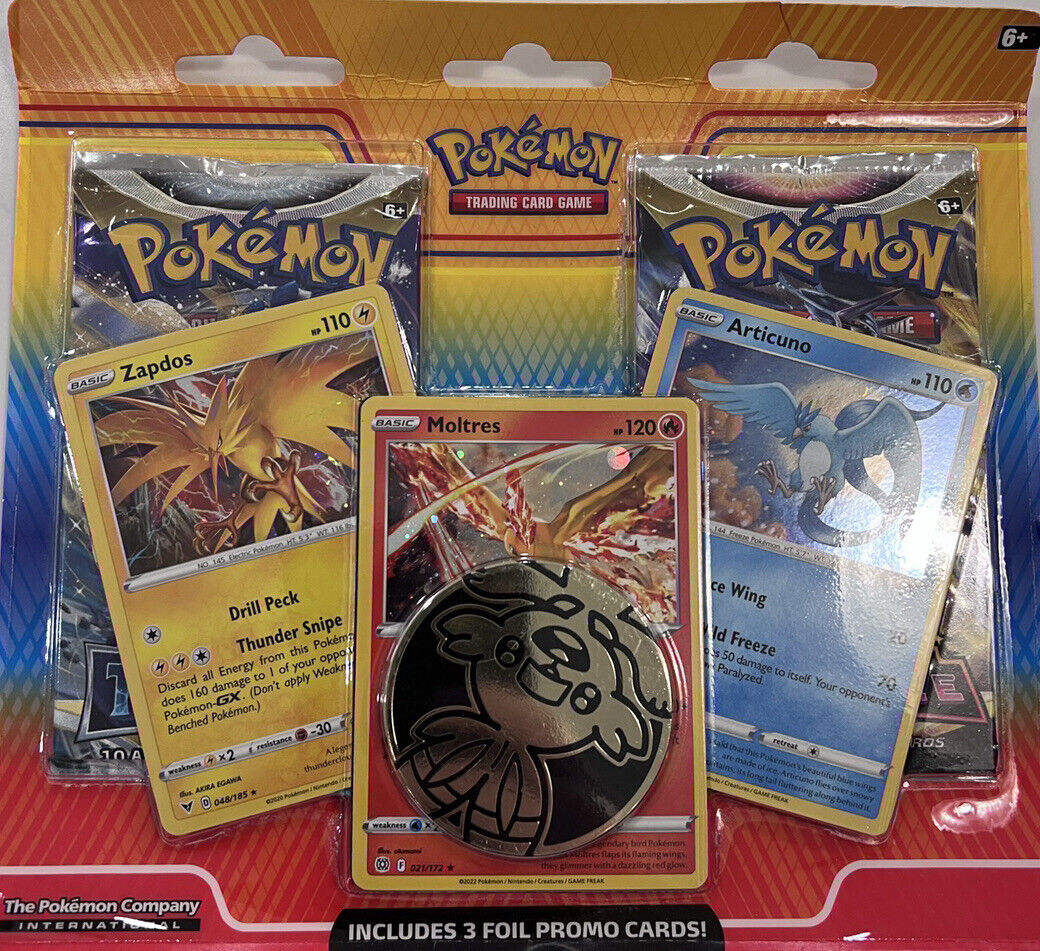 Blister de 10 Cartas Pokémon Silver Tempest (vários modelos)