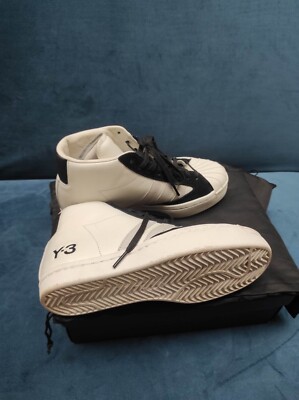Adidas Y-3 Yoshi Yamamoto Pro Shoes White Black, new with box | eBay