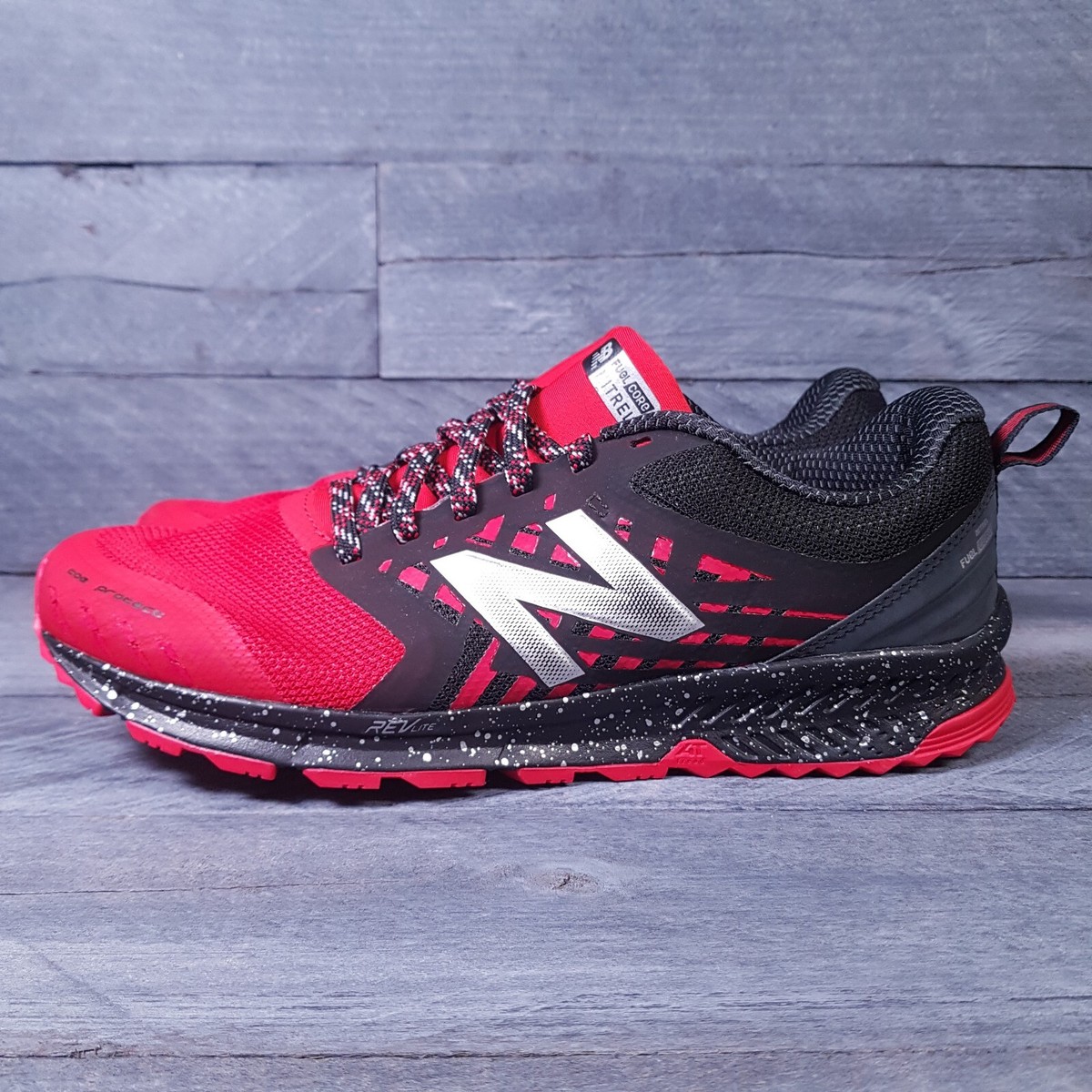 NEW BALANCE FuelCore NITREL Trail Running Shoes Mens 9.5 Red NEW BALANCE FuelCore NITREL Trail Running Shoes Mens 9.5 Red