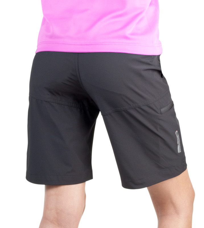 Aero Tech Designs Women's Urban MTB Shorts Multi-Sport Commuter &bull; S Black