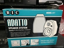 Adatto By Bic Model A-1 Indoor/outdoor Speaker System B51 **new***
