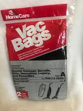New Home Care 2 Vacuum Vac  Bags Type A Singer Bissell Upright #17