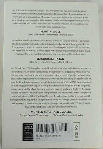 The New Wealth of Nations by Surjit S. Bhalla - 2018 - Hardcover - Picture 2 of 4