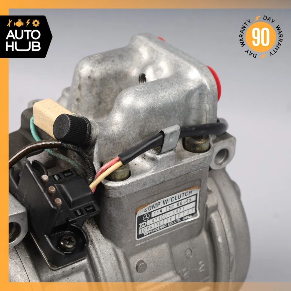 Компрессор кондиционера 90-93 Mercedes R129 500SL 1191310001 OEM - Изображение 4 из 4