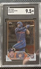 2023 TOPPS SERIES 1 JOSE ALTUVE CLEAR ACETATE SGC 9.5 POP 1