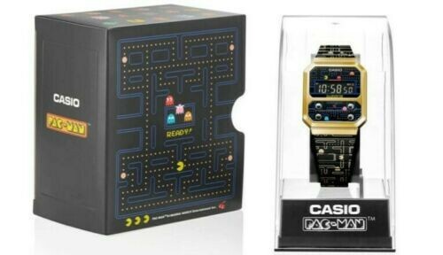 Casio Pacman nuovo A100wepc-1ber Edizione Limitata | eBay
