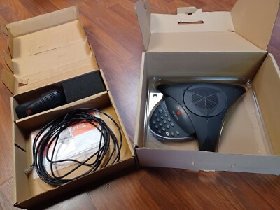 Polycom SoundStation2 Full Duplex Conference Phone with Power Supply