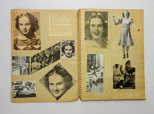 1930s Scrap Book ~ Sonja Heine SIGNED, Snow White, Shirley Temple, Judy Garland - Picture 6 of 16