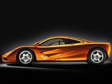 Cars 1993 98 mclaren f 1 Desk Mat Stitched