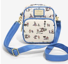 Loungefly Disney Winnie the Pooh Allover Print Crossbody Bag New HTF