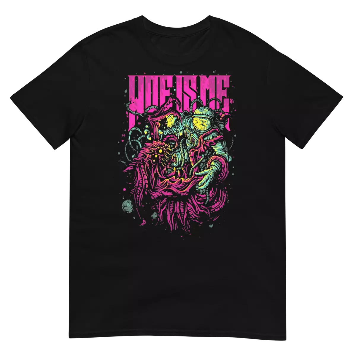 WOE, IS ME Neon Monster Space Battle Emo Post-Hardcore Band