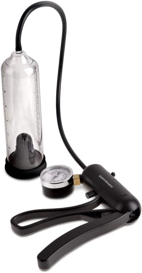 Pump Worx Pro-Gauge Power penis-pump Cock Stretcher Male Enlargement Device - Image 3 of 4