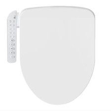 Bio Bidet HD-7000 Electric Bidet Seat for Elongated Toilets in White with Fusion