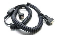 NEW Intermec 236-198-001 RS232 Coiled Serial Scanner Cable 12' (3.6M) SR61T