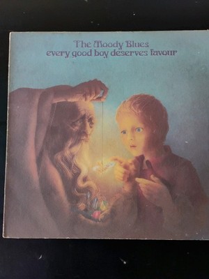 The Moody Blues 'Every Good Boy Deserves Favour' Vinyl LP Album, 1971