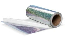 6.0mil Glitter Sparkle Holographic Neo Chrome Vinyl Film For Stickers Decal