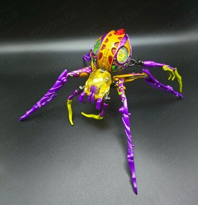  TRANSFORMERS BEAST MACHINES BLACKARACHNIA COMPLETE!