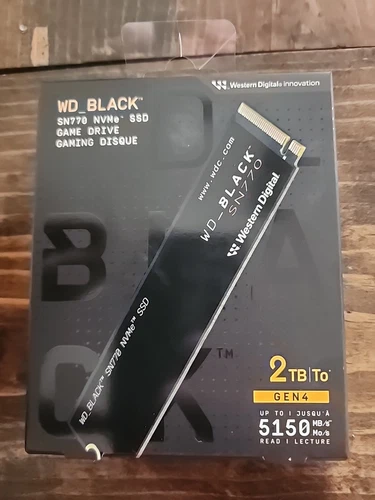 Western Digital SN770 2TB M.2 Solid State Drive - WDS500G3X0E*BRAND NEW*