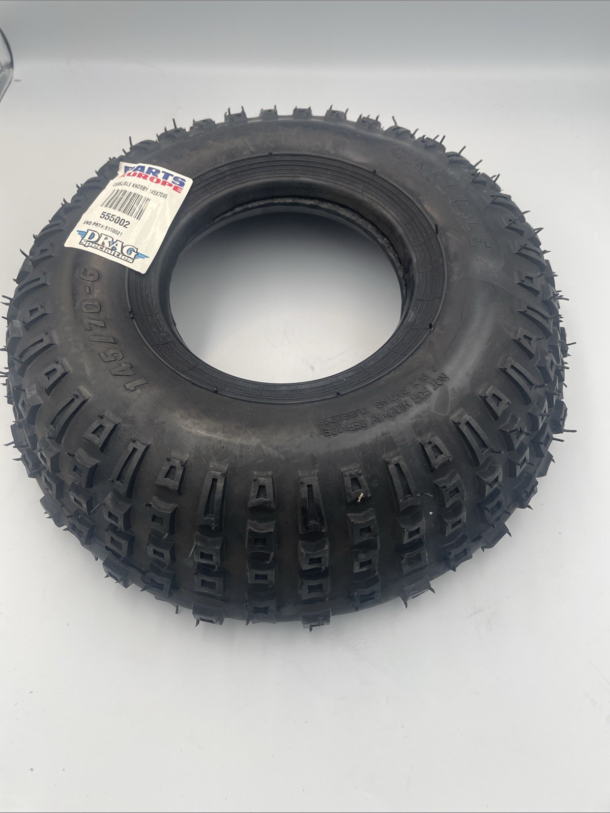 Carlisle Knobby 145X70X6 147/70x6 2 Ply Quad Tyre LT50
