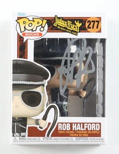 Rob Halford Signed Judas Priest #277 Funko Pop! Vinyl Figure