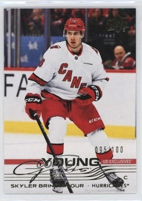 2025 Series 1 Young Guns Exclusives /100 Skyler Brind'Amour #247 Rookie RC 0g2a