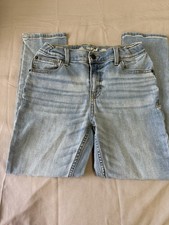 Cat  Jack Boys Size 12 Light Wash Skinny Stretch Adjustable Waist Jeans