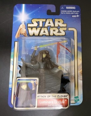 Star Wars Attack Of The Clones Luminara Unduli Jedi Master #26 Hasbro Sealed