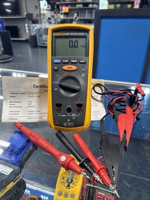 Fluke 1507 Insulation Resistance Tester With Leads No Case Used