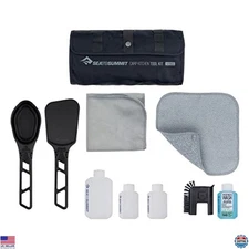 Sea to Summit 10-Piece Camp Kitchen Utensil & Clean-Up Set for Outdoor Cooking