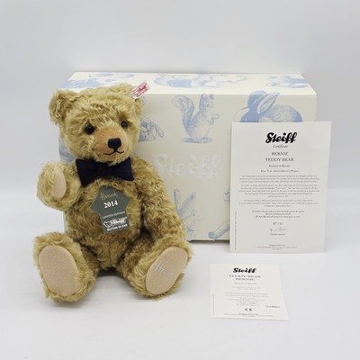 Steiff 664670 Teddybär Bernie limitiert 1500 aus 2014 für Harrods 35 cm