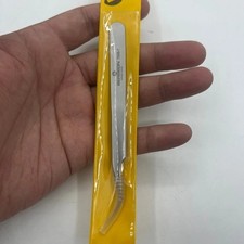 Bergeon 7026-7 Antimagnetic Tweezer Fine Curved Points Swiss Tool