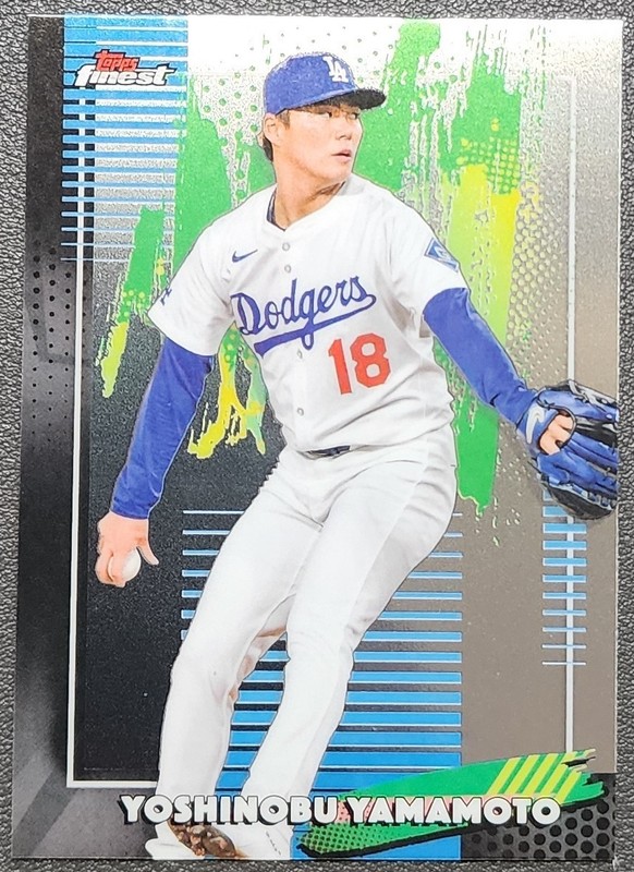 2026 Topps Finest - Yoshinobu Yamamoto Common #26 - Los Angeles Dodgers