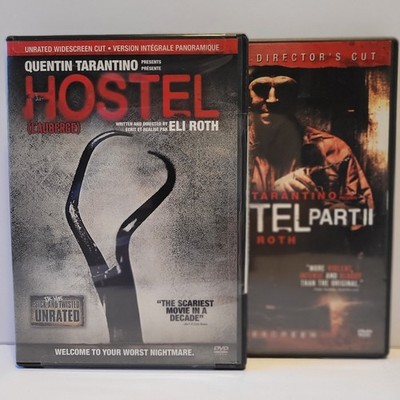 Hostel 1 & 2 Unrated Director's Cut Horror DVD Lot