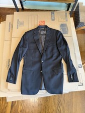 Hart Schaffner Marx Men's HSM Black Suit Jacket Size 40L