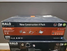 (1) NIOB Halo RL 6" Color Selectable Canless Recessed LED Light Kit (4-Pack)