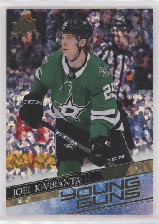 2020-21 Upper Deck Young Guns Speckled Rainbow Joel Kiviranta #207 Rookie RC