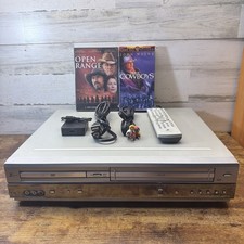 Zenith XBV243 Dual Deck DVD VCR Recorder Combo Remote  Accessories