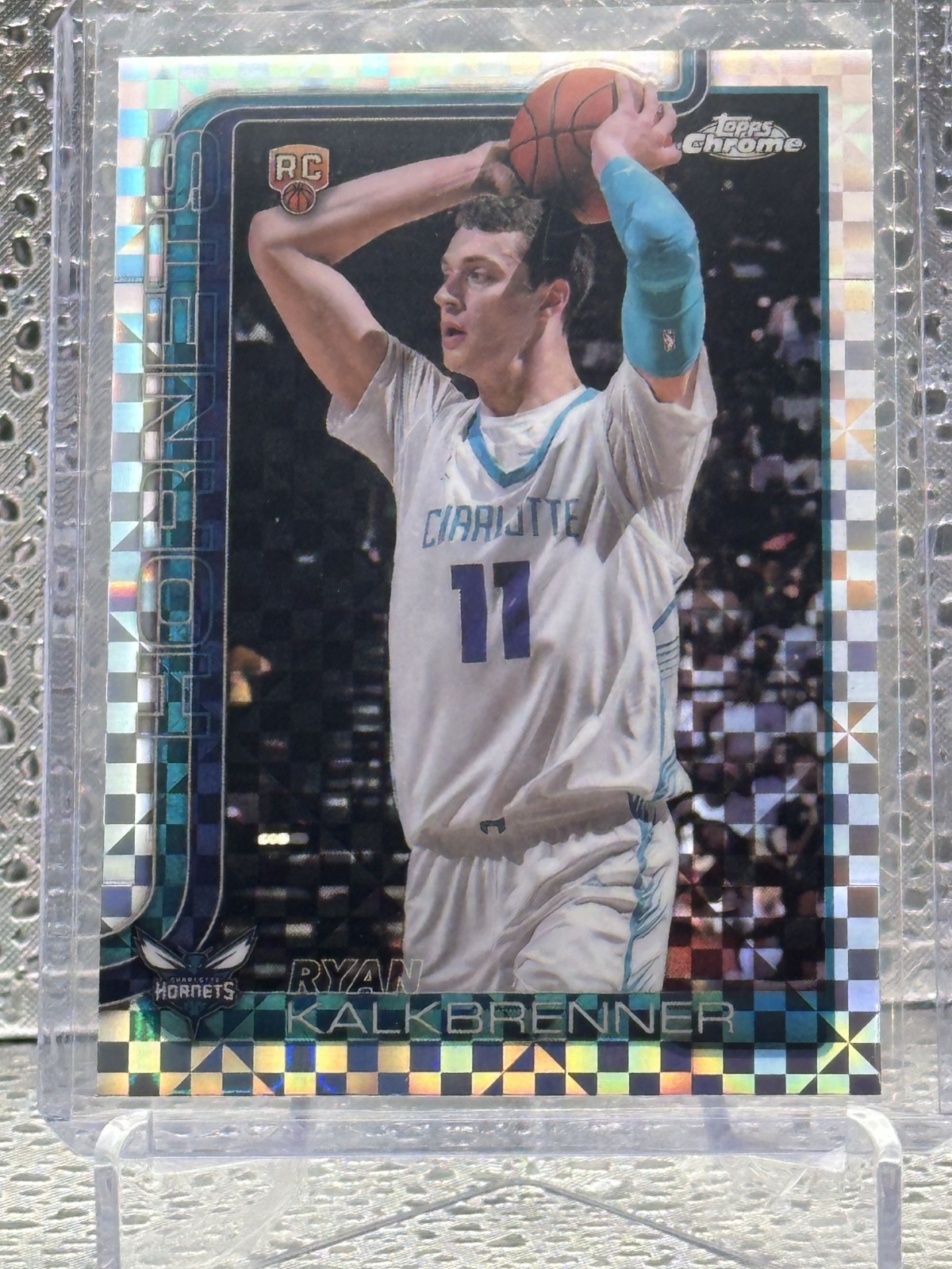 2025-26 Topps Chrome Ryan Kalkbrenner #284 X-Fractor (RC)