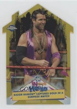 2021 Topps Chrome WWE Best of In Your House Die-Cuts Gold Refractor /50 #IYH-2