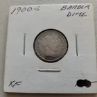 1900 S Barber Dime 90% Silver Extra Fine Condition  #1868