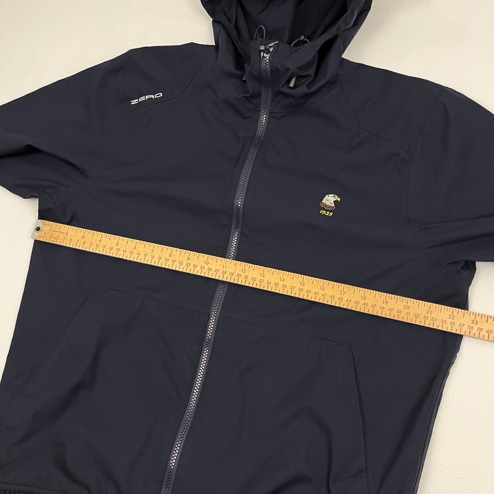 Zero Restriction Waterproof Hooded Jacket Mens M … - image 6