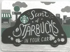 S.KOREA  Starbucks card * Drive-Thru Car * 2017 - EXCELLENT
