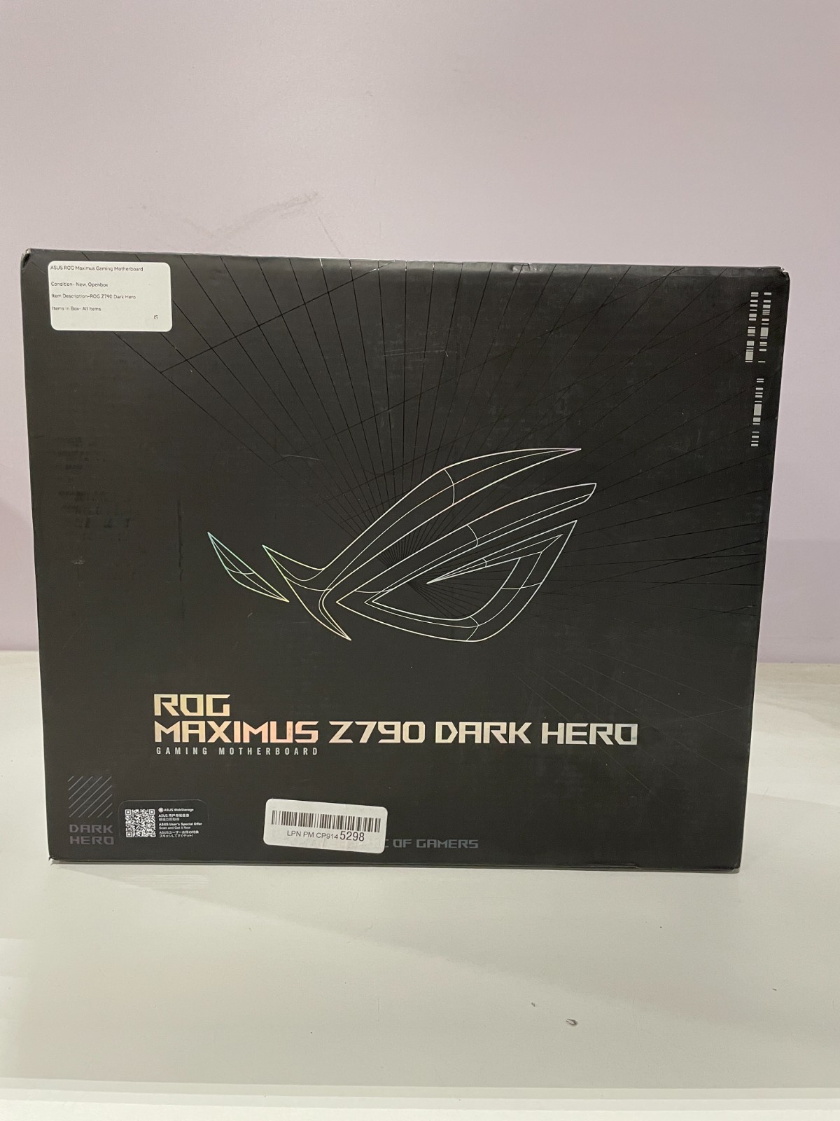 ASUS ROG Maximus Z790 Dark Hero WiFi 7 LGA1700 Intel Z790 Motherboard