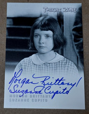 The Complete Twilight Zone 50th Anniversary A98 Morgan Brittany Cupito Autograph