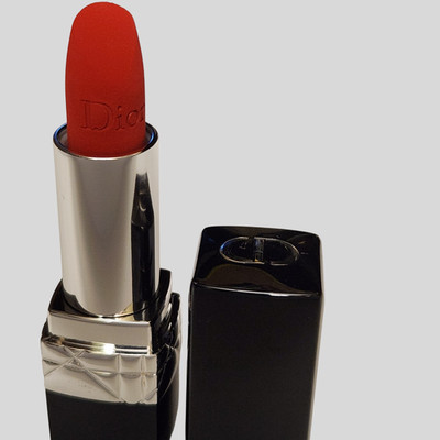 Dior Rouge Dior Lipstick Velvet #999 NIB New