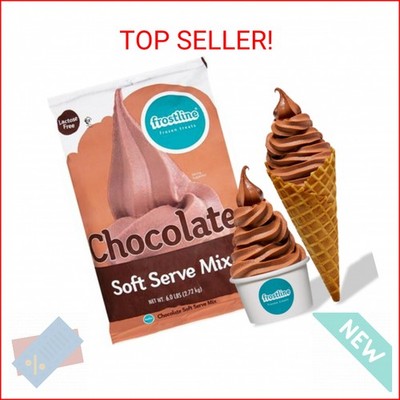 Frostline Chocolate Soft Serve Ice Cream Mix, Lactose & Gluten Free - Just Add W