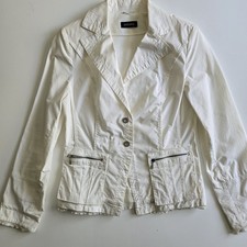 Women's White Blazer Size 8